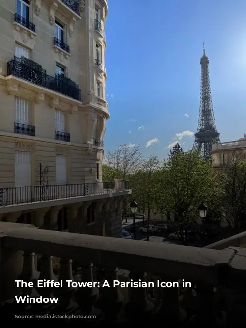 The Eiffel Tower: A Parisian Icon in Your Window