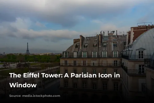 The Eiffel Tower: A Parisian Icon in Your Window