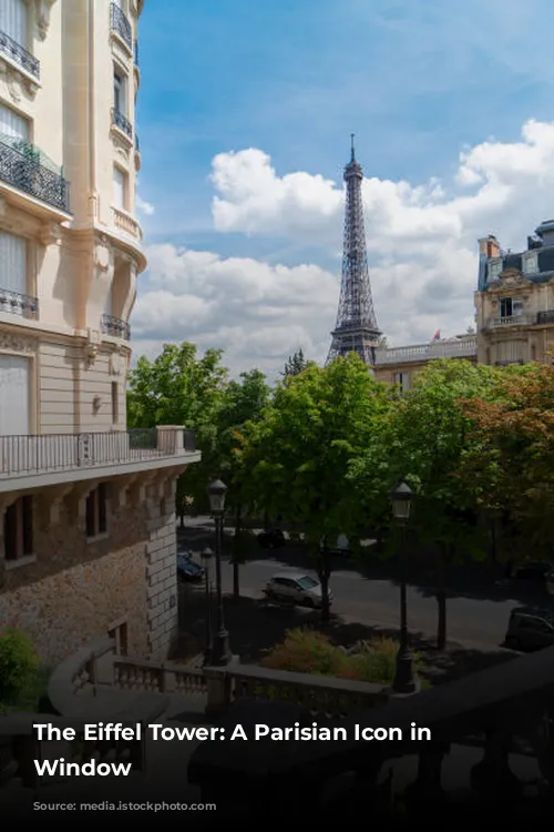 The Eiffel Tower: A Parisian Icon in Your Window