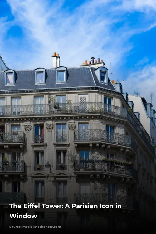 The Eiffel Tower: A Parisian Icon in Your Window