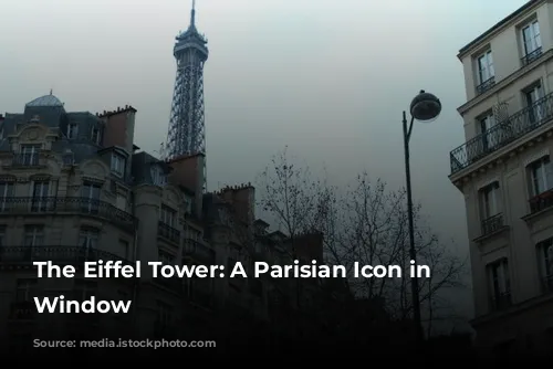 The Eiffel Tower: A Parisian Icon in Your Window