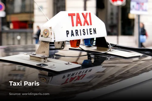 Taxi Paris