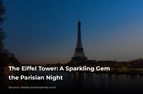 The Eiffel Tower: A Sparkling Gem in the Parisian Night