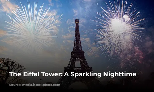 The Eiffel Tower: A Sparkling Nighttime Spectacle