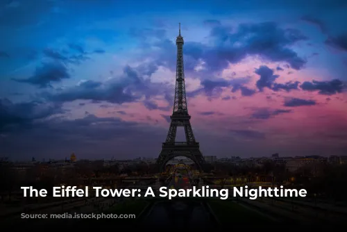 The Eiffel Tower: A Sparkling Nighttime Spectacle