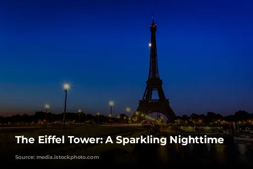 The Eiffel Tower: A Sparkling Nighttime Spectacle