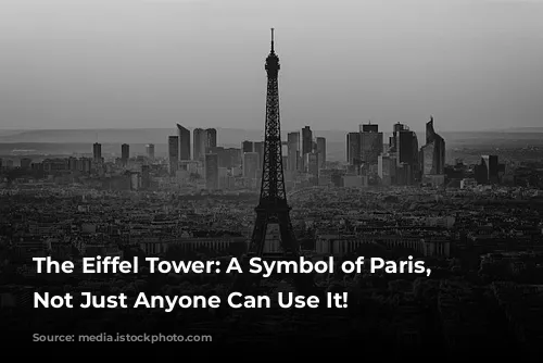 The Eiffel Tower: A Symbol of Paris, But Not Just Anyone Can Use It!