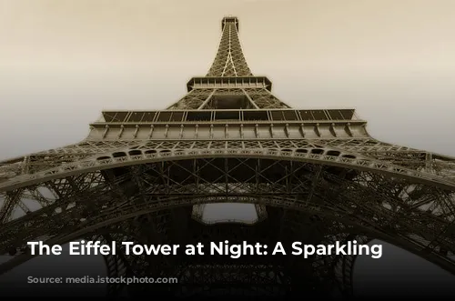 The Eiffel Tower at Night: A Sparkling Spectacle