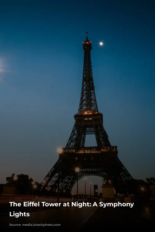 The Eiffel Tower at Night: A Symphony of Lights