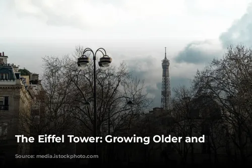 The Eiffel Tower: Growing Older and Taller