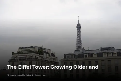 The Eiffel Tower: Growing Older and Taller