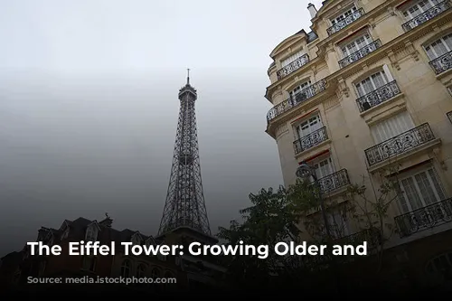 The Eiffel Tower: Growing Older and Taller