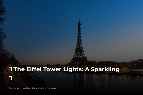 ✨ The Eiffel Tower Lights: A Sparkling Spectacle ✨