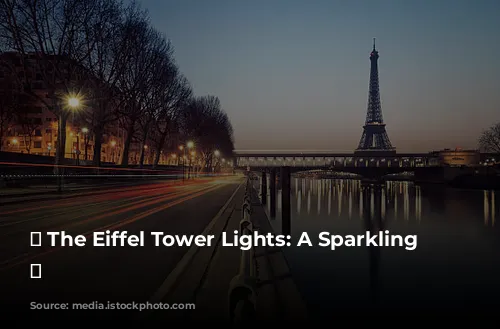 ✨ The Eiffel Tower Lights: A Sparkling Spectacle ✨