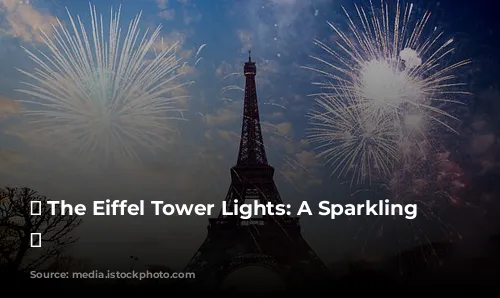 ✨ The Eiffel Tower Lights: A Sparkling Spectacle ✨