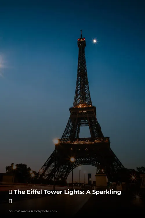 ✨ The Eiffel Tower Lights: A Sparkling Spectacle ✨