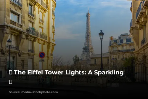 ✨ The Eiffel Tower Lights: A Sparkling Spectacle ✨