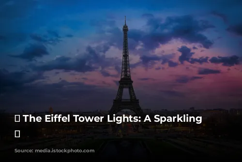 ✨ The Eiffel Tower Lights: A Sparkling Spectacle ✨