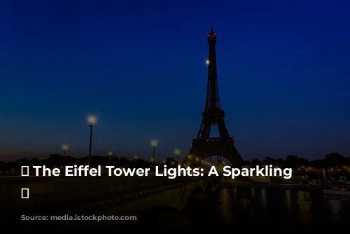 ✨ The Eiffel Tower Lights: A Sparkling Spectacle ✨