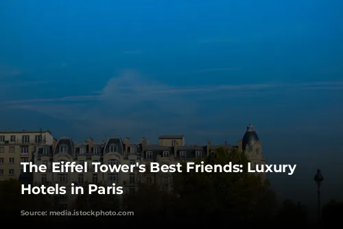 The Eiffel Tower's Best Friends:  Luxury Spa Hotels in Paris