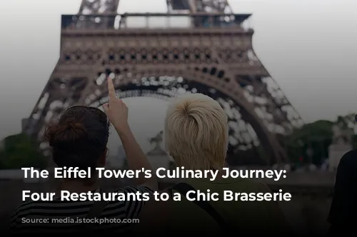 The Eiffel Tower's Culinary Journey: From Four Restaurants to a Chic Brasserie