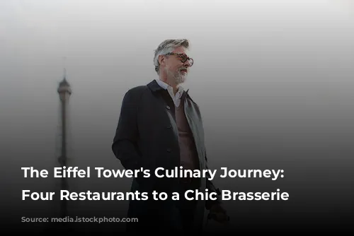 The Eiffel Tower's Culinary Journey: From Four Restaurants to a Chic Brasserie