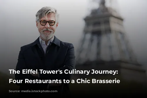 The Eiffel Tower's Culinary Journey: From Four Restaurants to a Chic Brasserie