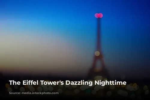 The Eiffel Tower's Dazzling Nighttime Display