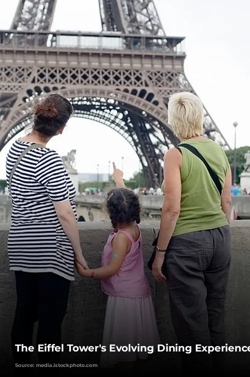 The Eiffel Tower's Evolving Dining Experience