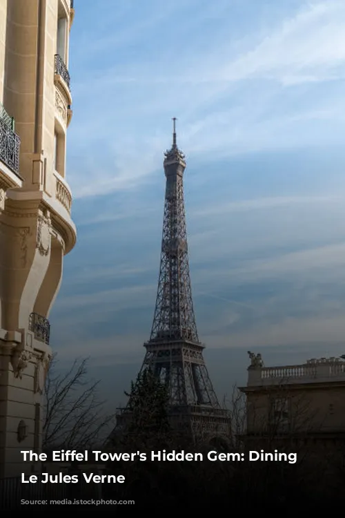 The Eiffel Tower's Hidden Gem: Dining at Le Jules Verne