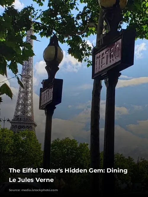 The Eiffel Tower's Hidden Gem: Dining at Le Jules Verne