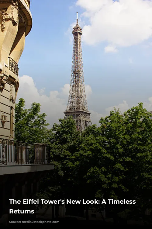 The Eiffel Tower's New Look: A Timeless Classic Returns