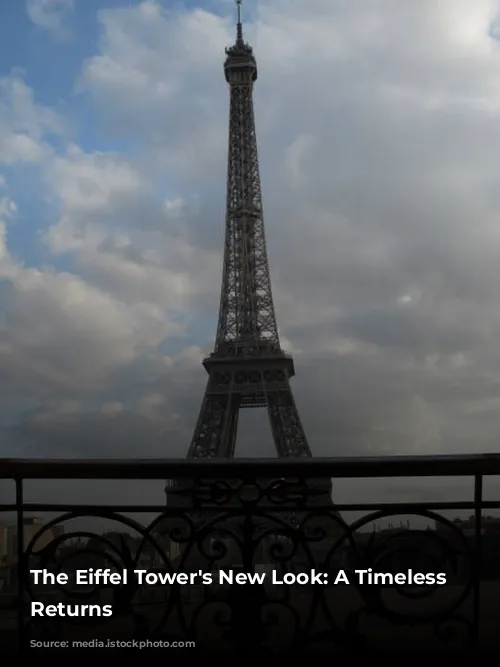 The Eiffel Tower's New Look: A Timeless Classic Returns