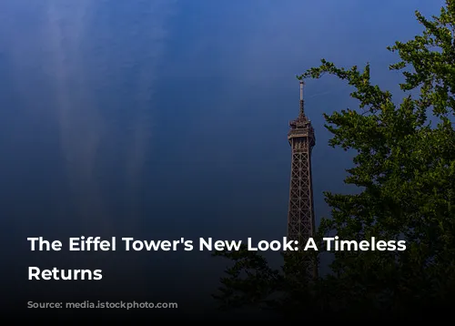 The Eiffel Tower's New Look: A Timeless Classic Returns