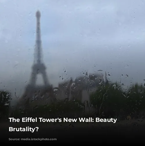 The Eiffel Tower's New Wall: Beauty or Brutality?