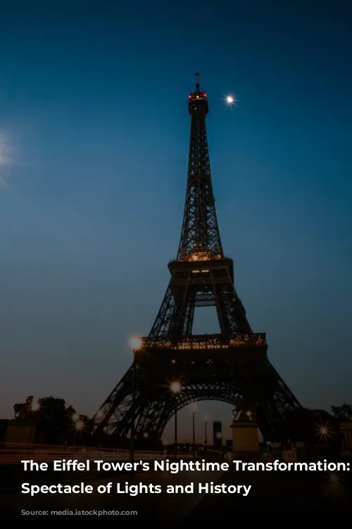 The Eiffel Tower's Nighttime Transformation: A Spectacle of Lights and History