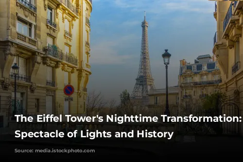 The Eiffel Tower's Nighttime Transformation: A Spectacle of Lights and History