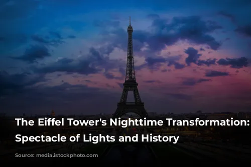 The Eiffel Tower's Nighttime Transformation: A Spectacle of Lights and History