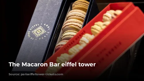 The Macaron Bar eiffel tower