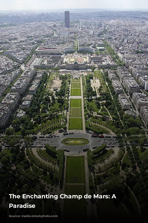 The Enchanting Champ de Mars: A Parisian Paradise