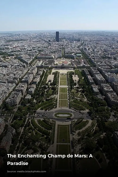 The Enchanting Champ de Mars: A Parisian Paradise