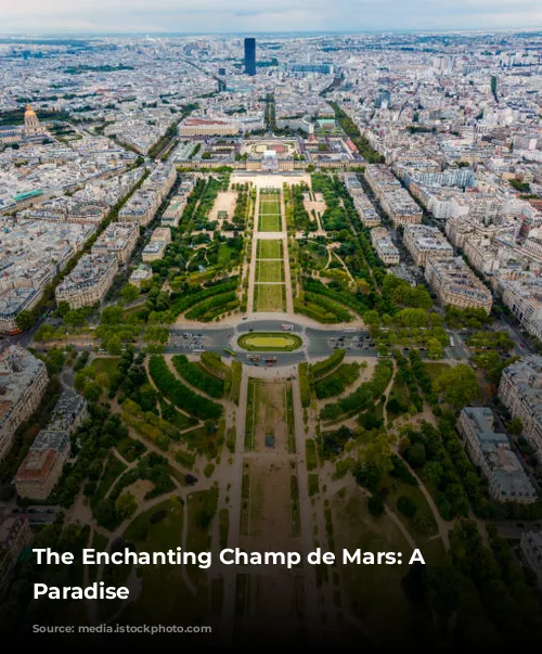 The Enchanting Champ de Mars: A Parisian Paradise