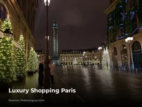 Luxury Shopping Paris