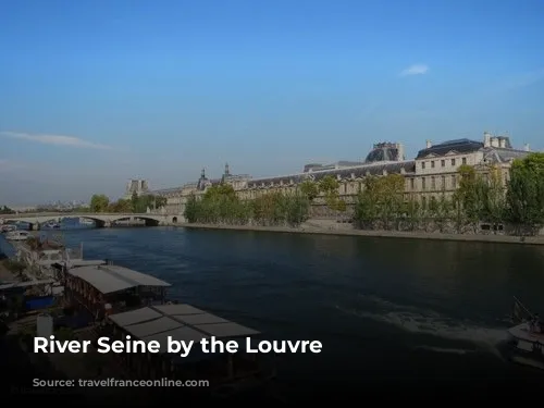 River Seine by the Louvre