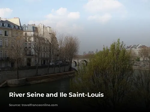 River Seine and Ile Saint-Louis