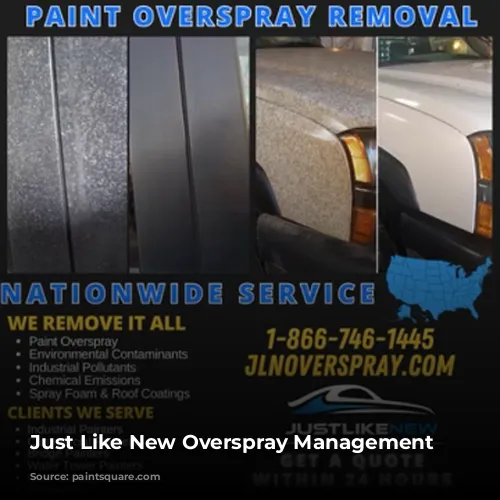 Just Like New Overspray Management