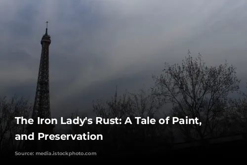 The Iron Lady's Rust: A Tale of Paint, Politics, and Preservation