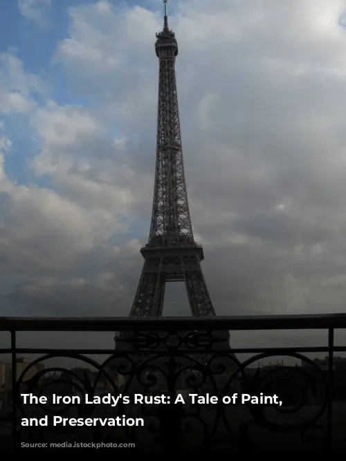 The Iron Lady's Rust: A Tale of Paint, Politics, and Preservation