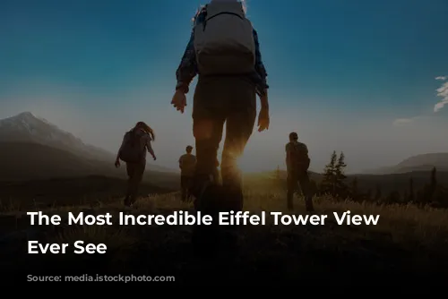 The Most Incredible Eiffel Tower View You'll Ever See