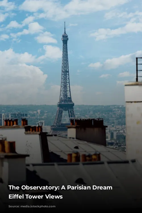 The Observatory: A Parisian Dream with Eiffel Tower Views